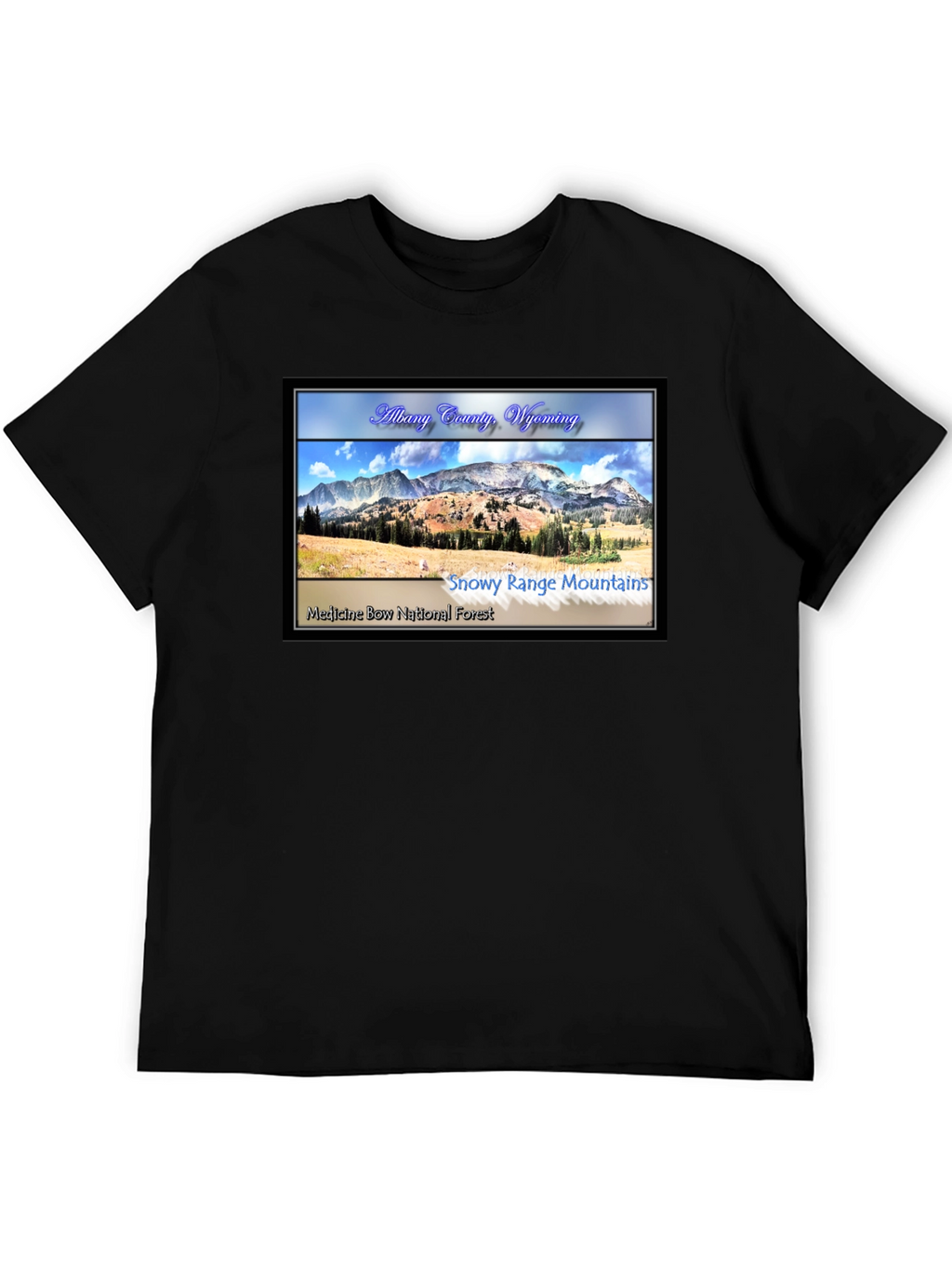 Albany County Wyoming Graphic T-Shirt