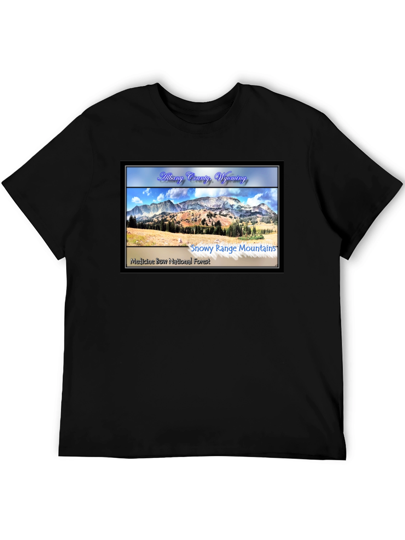 Albany County Wyoming Graphic T-Shirt