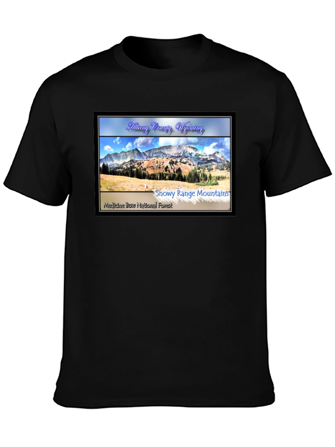 Albany County Wyoming Graphic T-Shirt