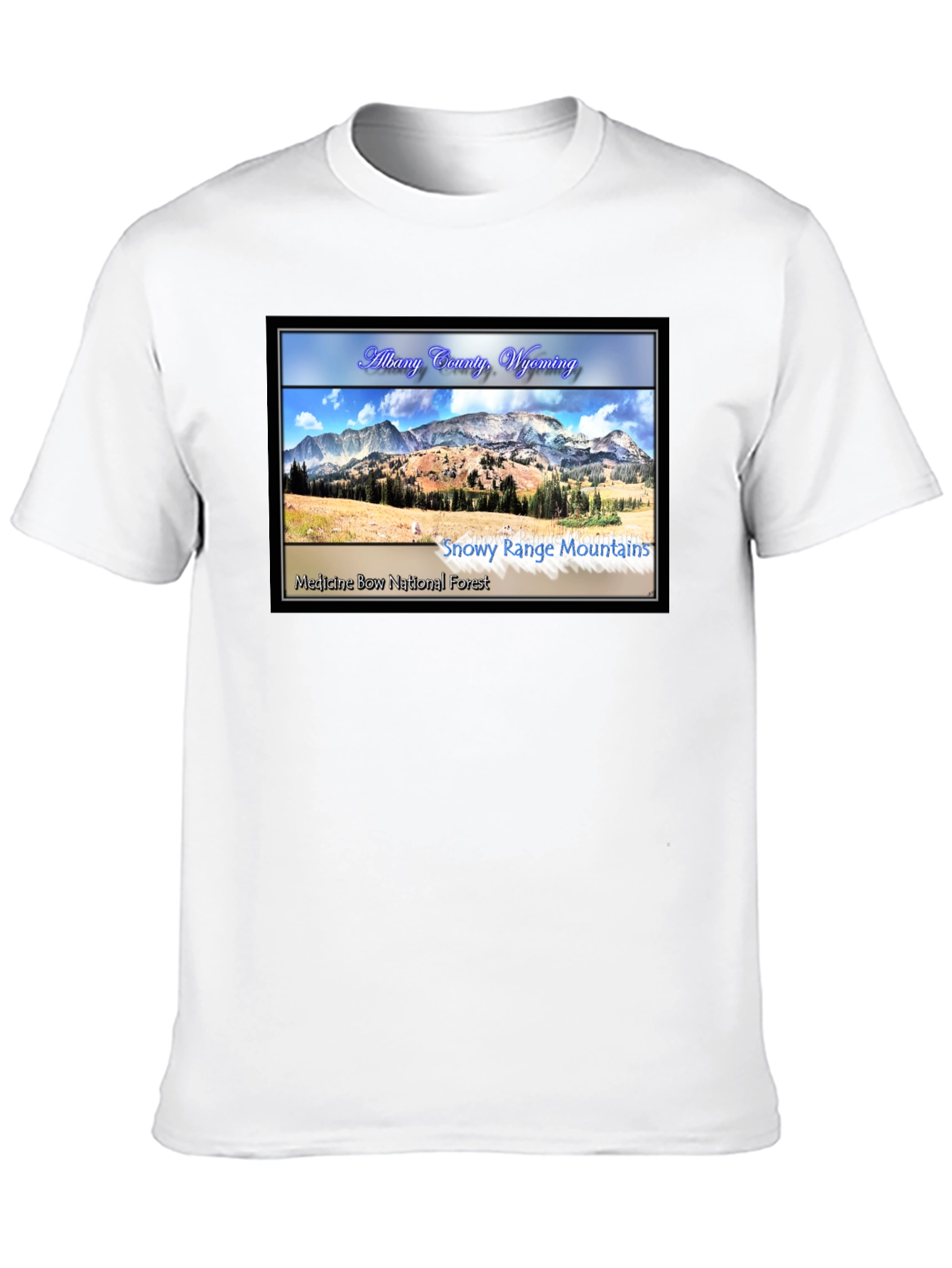 Albany County Wyoming Graphic T-Shirt