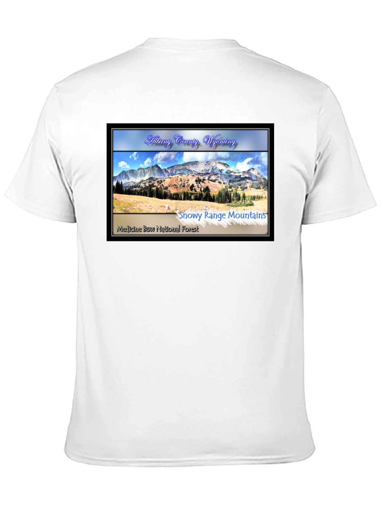 Albany County Wyoming Graphic T-Shirt