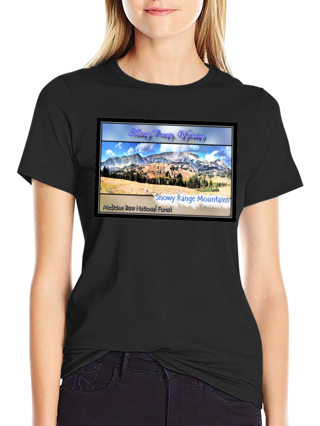 Albany County Wyoming Graphic T-Shirt