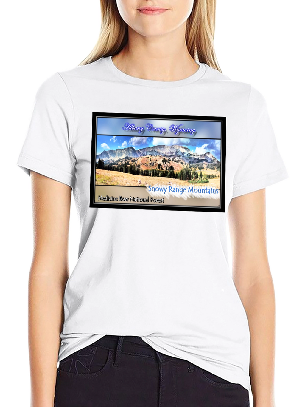 Albany County Wyoming Graphic T-Shirt