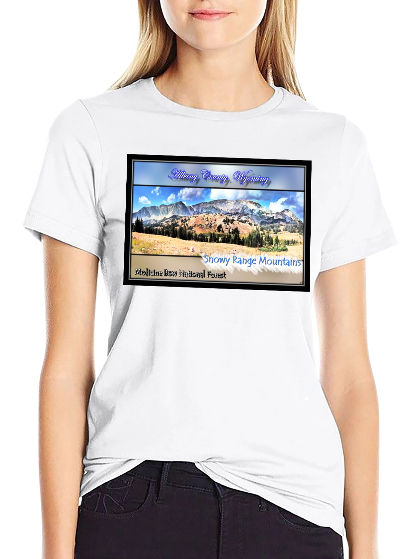 Albany County Wyoming Graphic T-Shirt