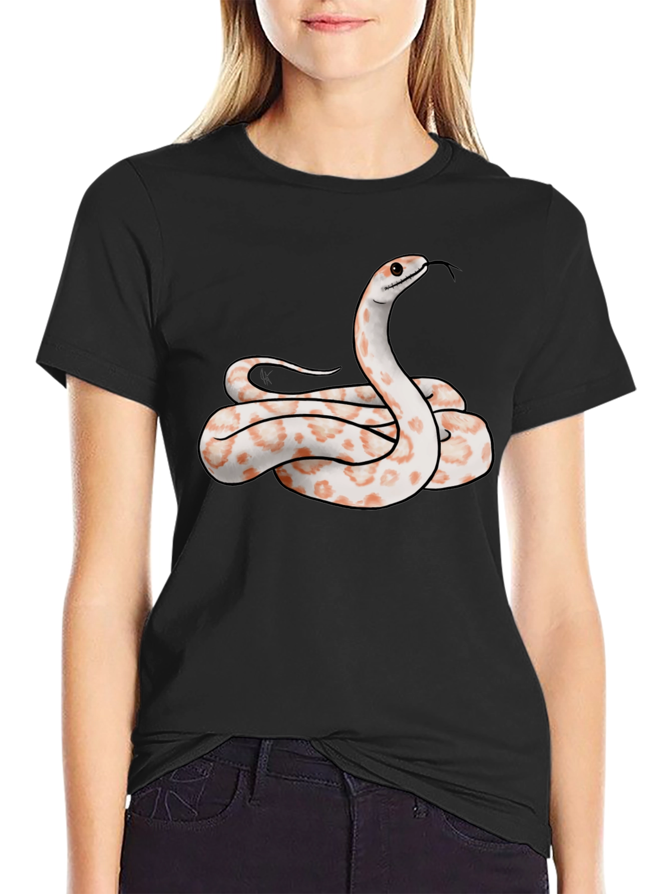 Snake Graphic Tee - Cool Reptile Design T-Shirt
