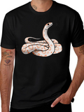 Snake Graphic Tee - Cool Reptile Design T-Shirt