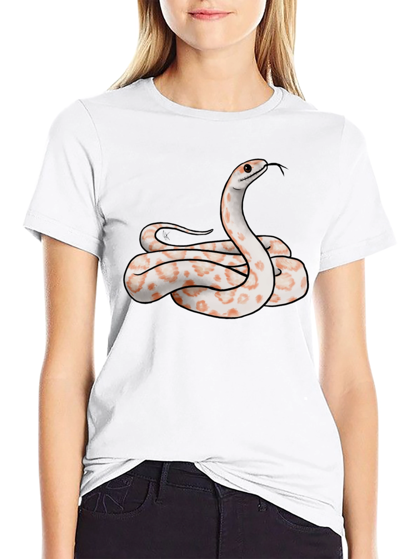 Snake Graphic Tee - Cool Reptile Design T-Shirt