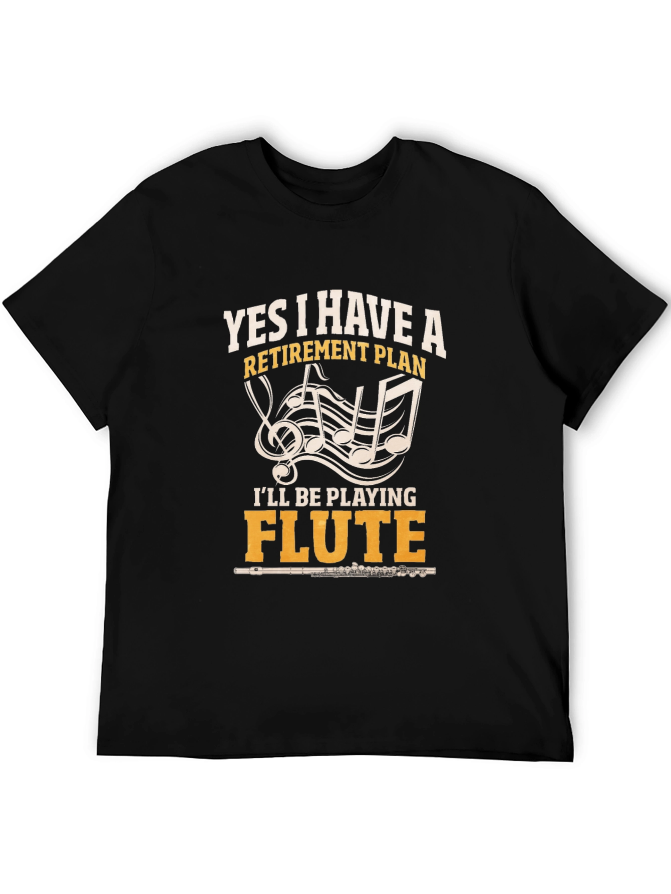 Flute Retirement Plan T-Shirt