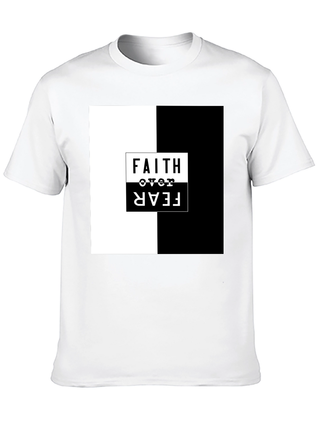 Faith Over Fear Graphic Tee - Menswear