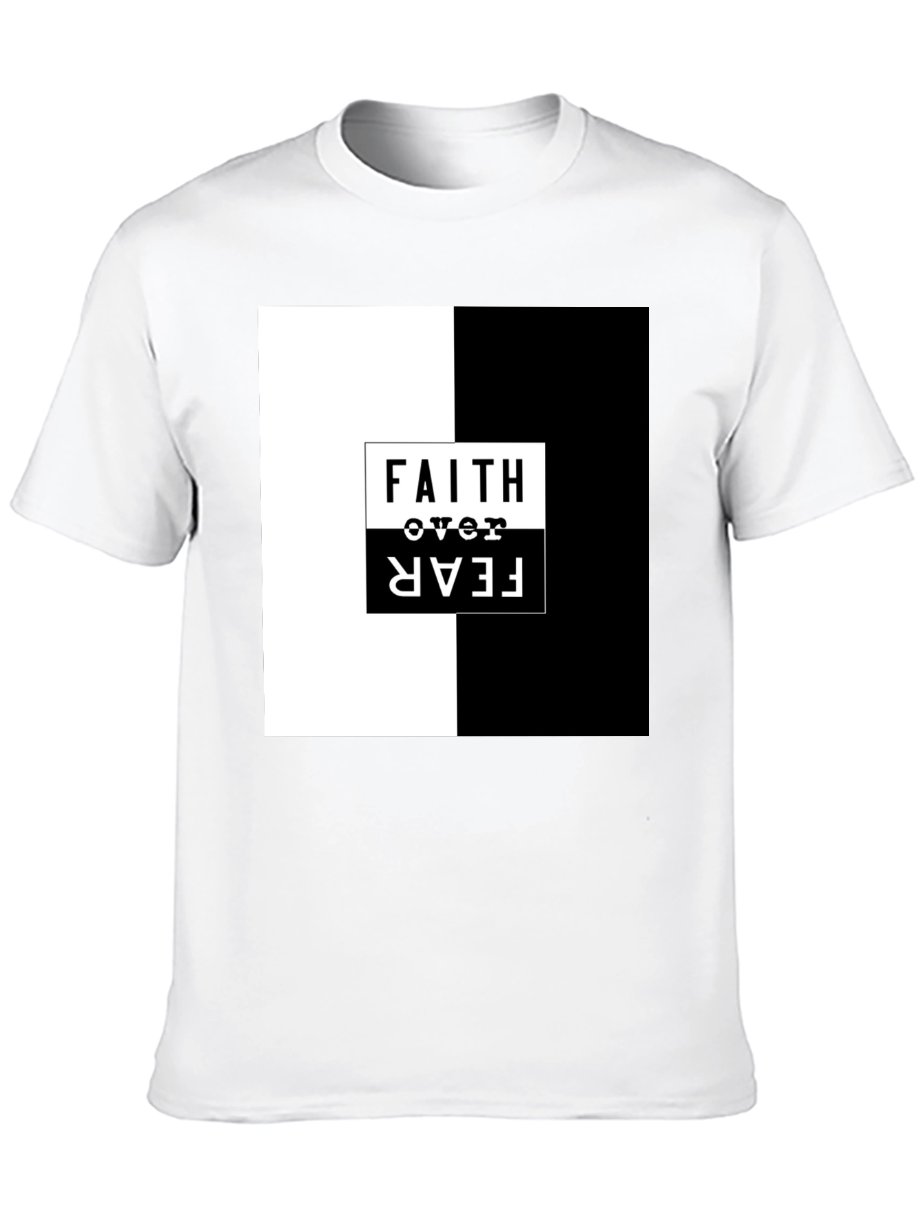 Faith Over Fear Graphic Tee - Menswear