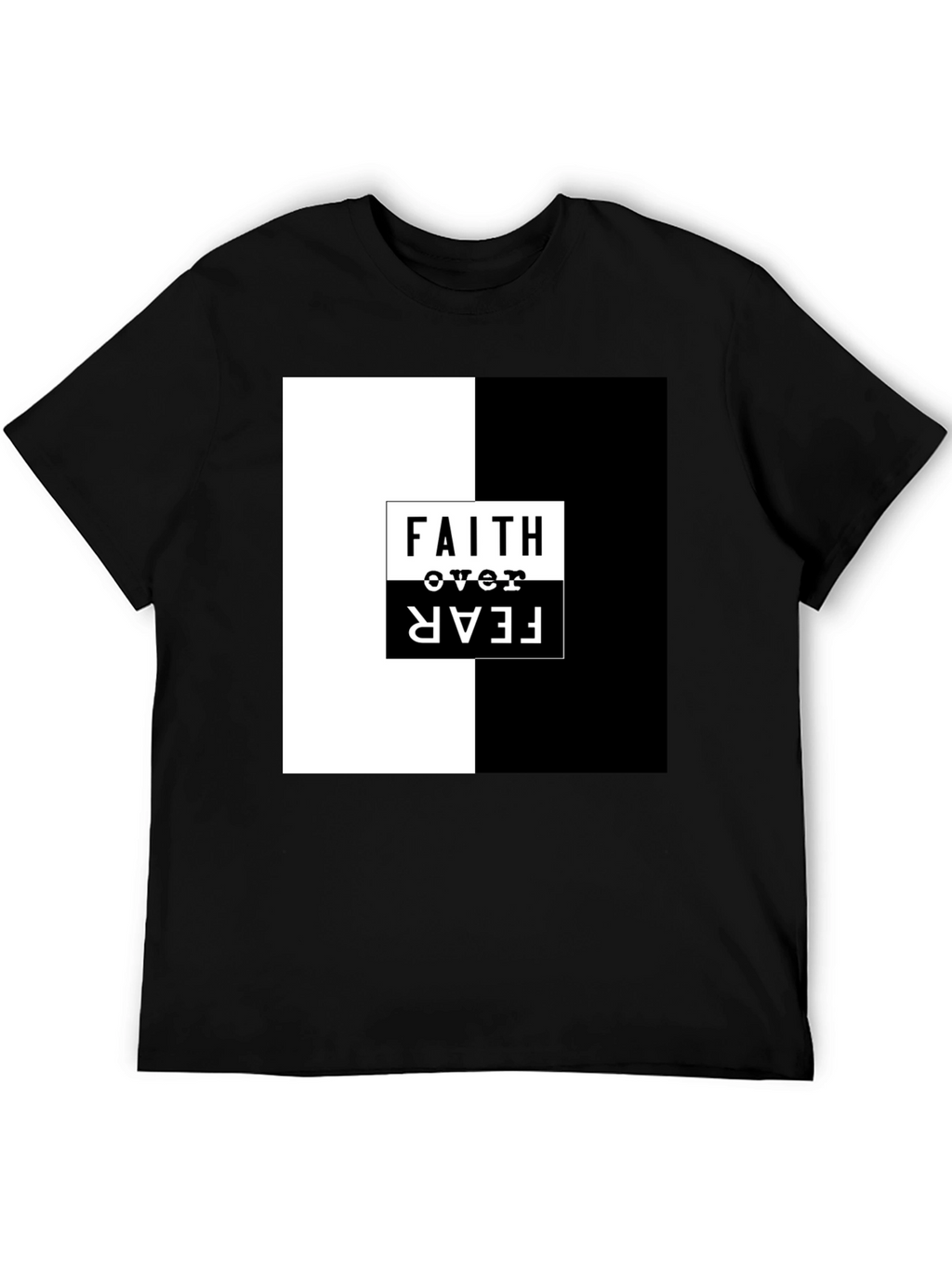 Faith Over Fear Graphic Tee - Menswear