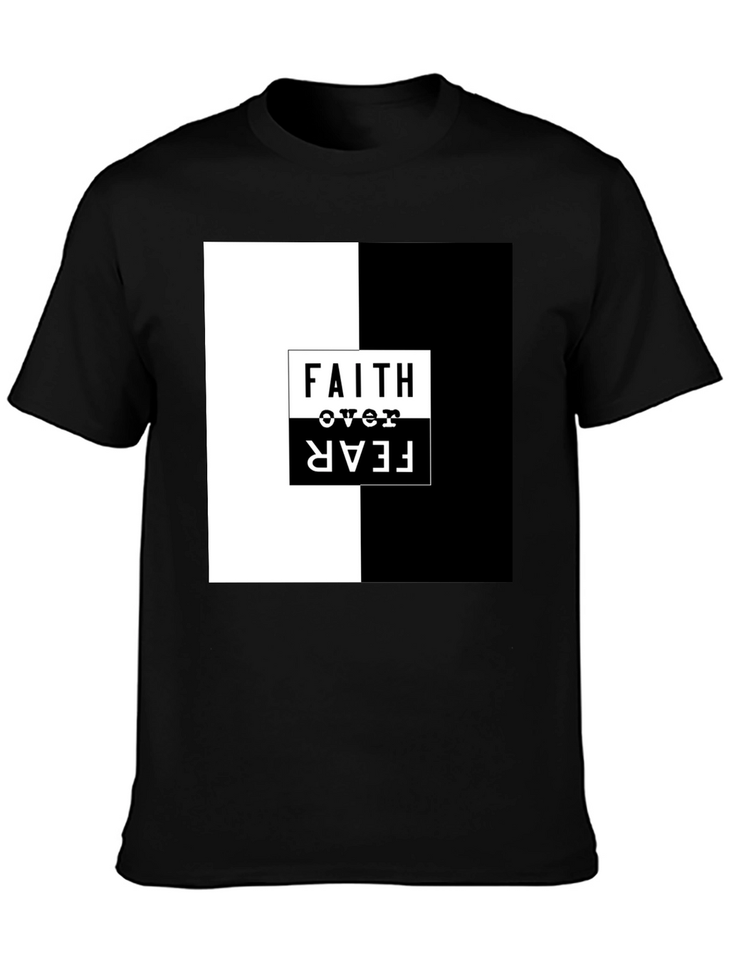 Faith Over Fear Graphic Tee - Menswear