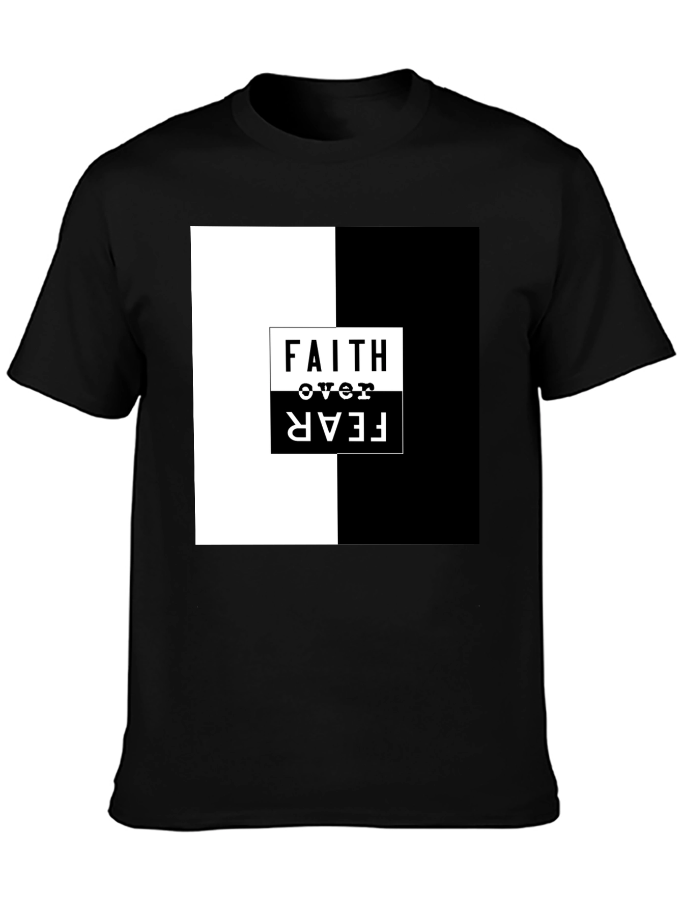 Faith Over Fear Graphic Tee - Menswear