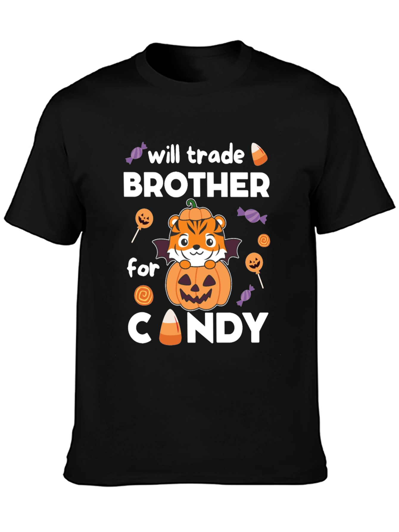 Halloween Brother Candy Trade T-Shirt