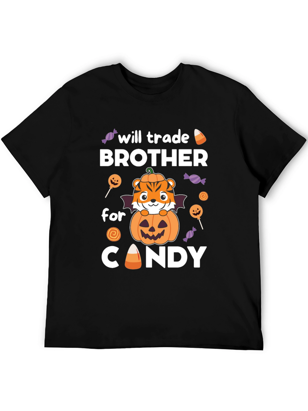 Halloween Brother Candy Trade T-Shirt