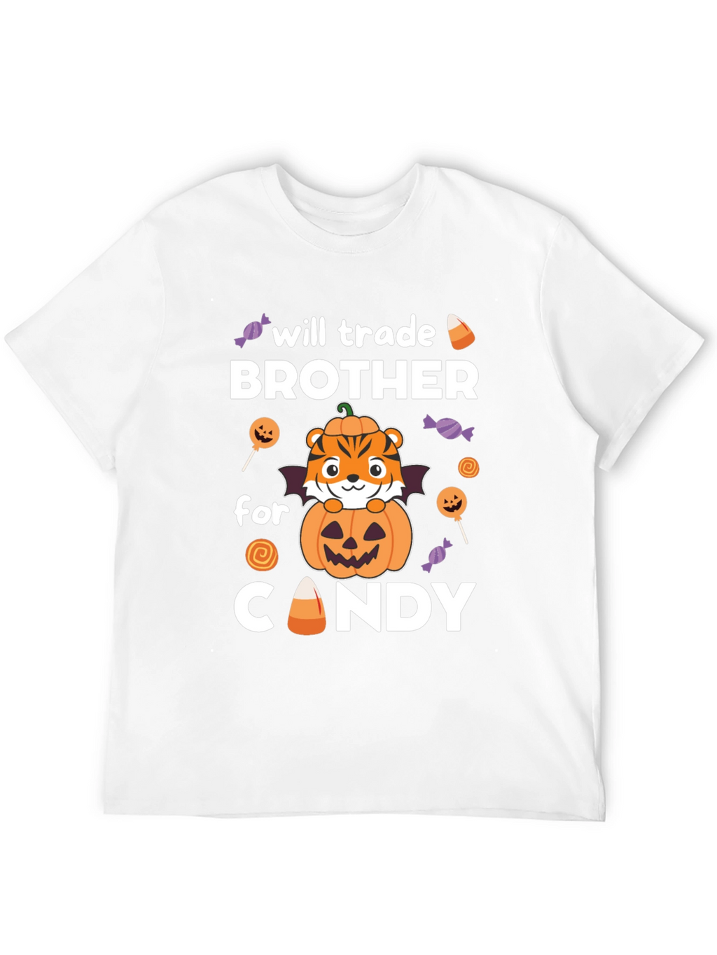 Halloween Brother Candy Trade T-Shirt