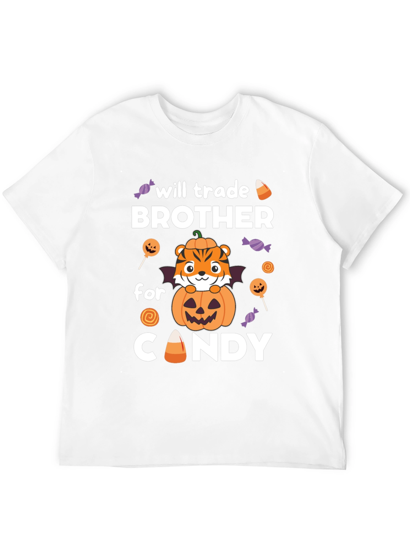 Halloween Brother Candy Trade T-Shirt