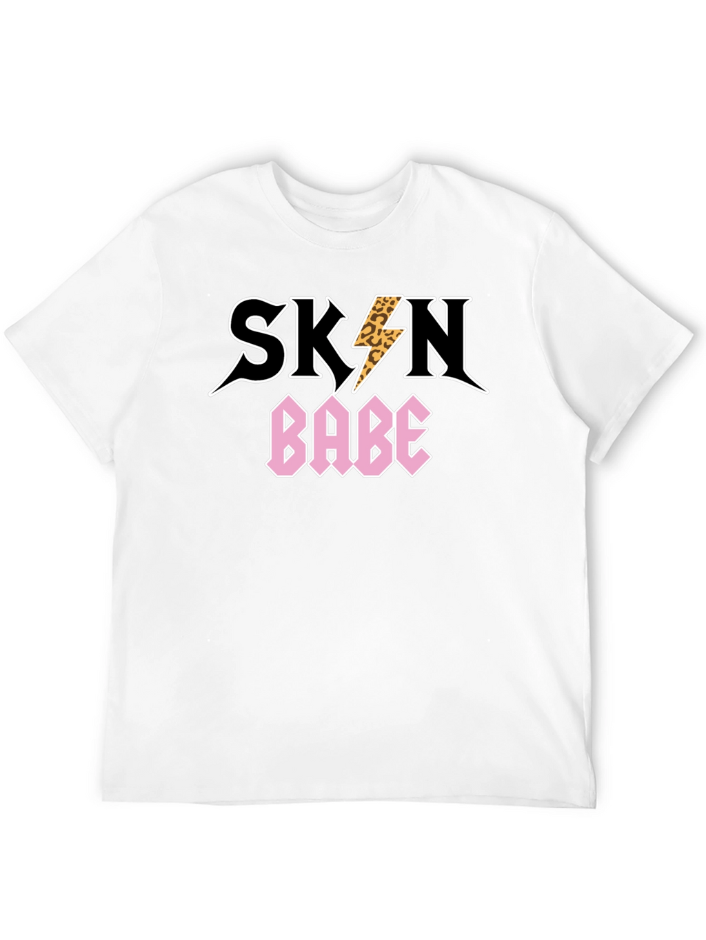 Skan Babe Black Graphic T-Shirt