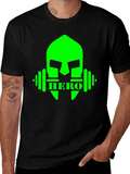 Hero Spartan Gym T-Shirt - Black Fitness Apparel