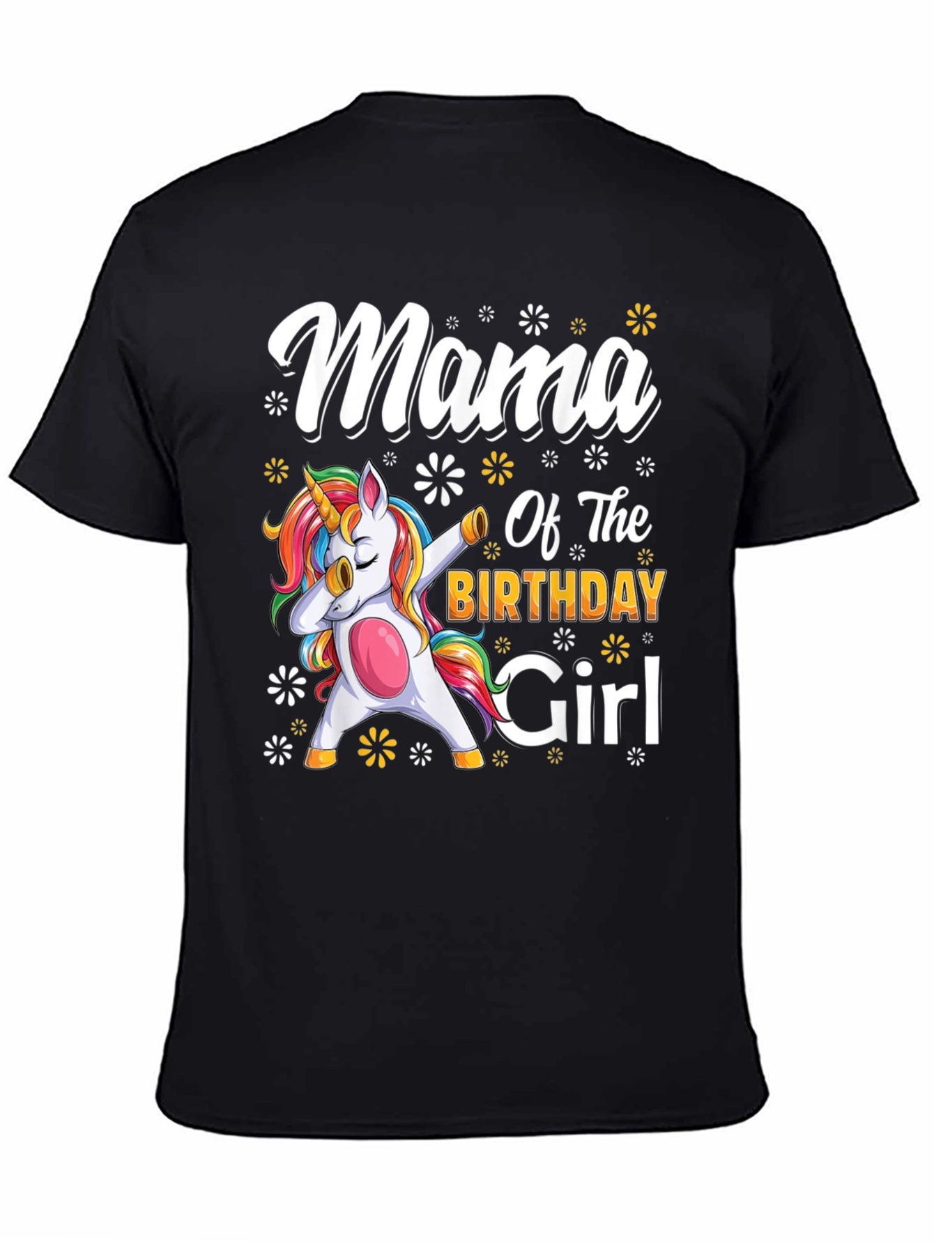 Mama of the Birthday Girl Unicorn T-Shirt