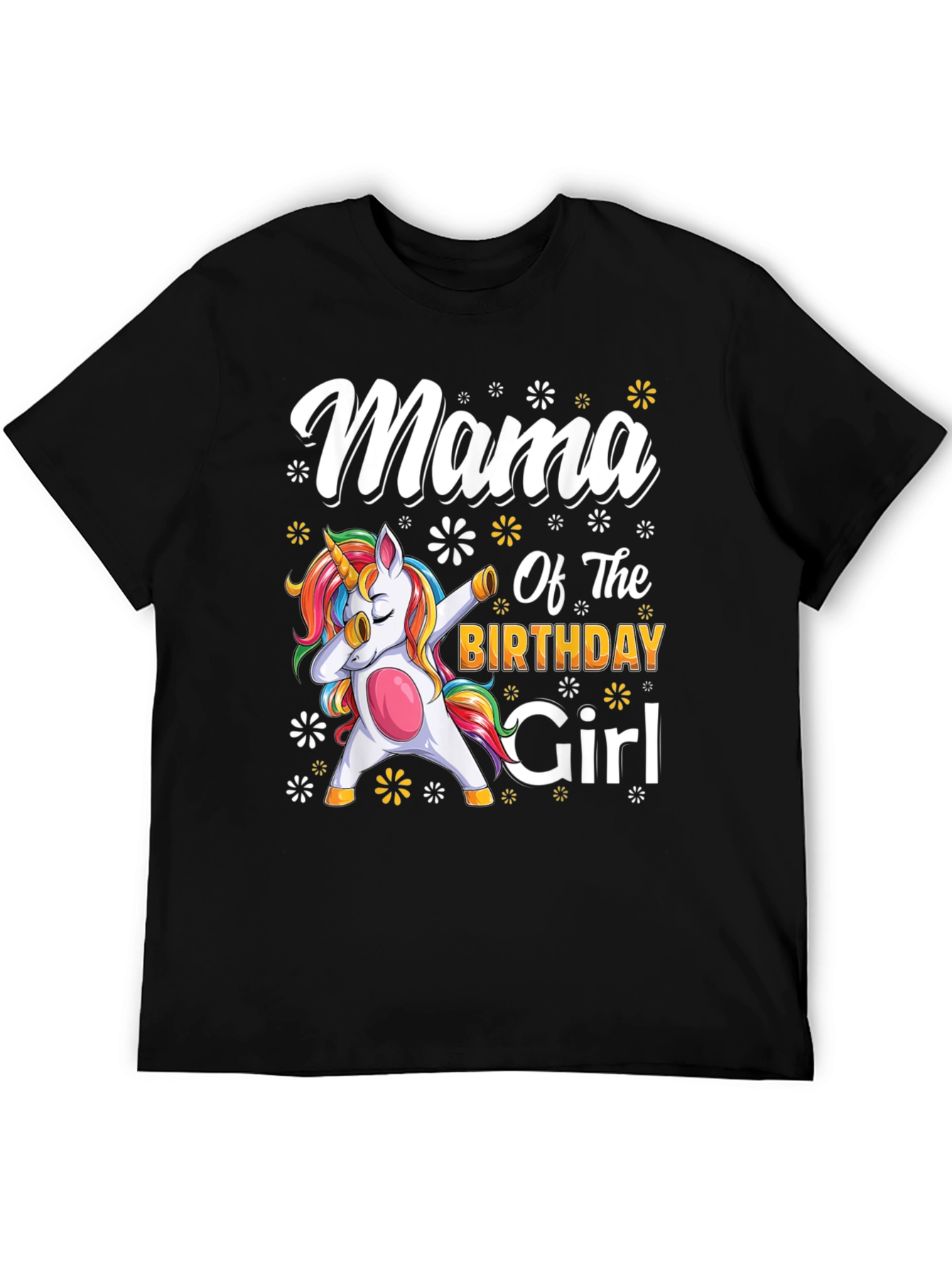 Mama of the Birthday Girl Unicorn T-Shirt