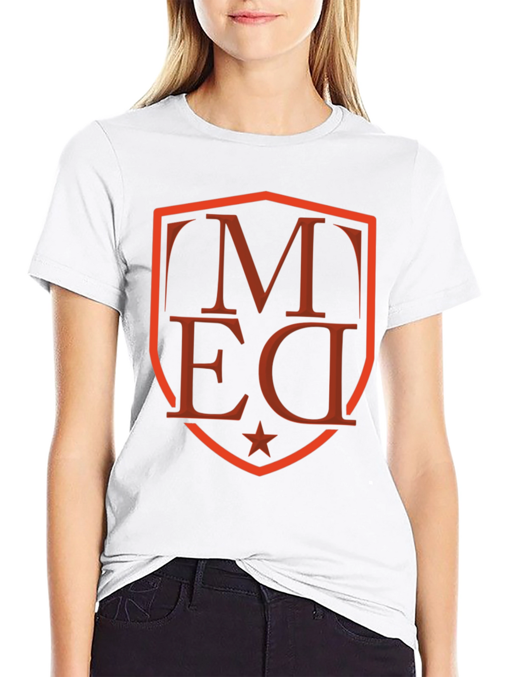 Graphic Shield Tee - Modern Streetwear Style