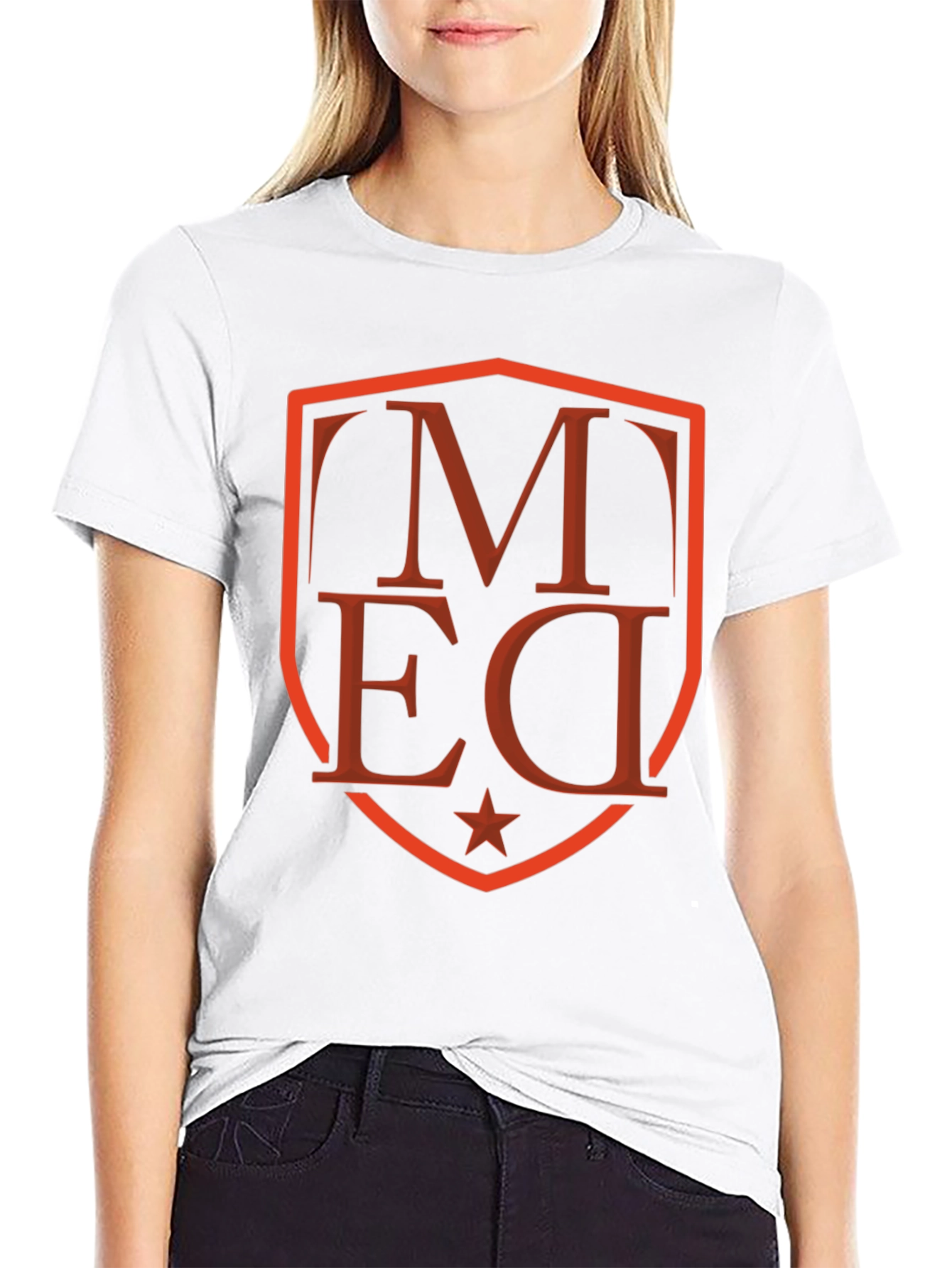 Graphic Shield Tee - Modern Streetwear Style