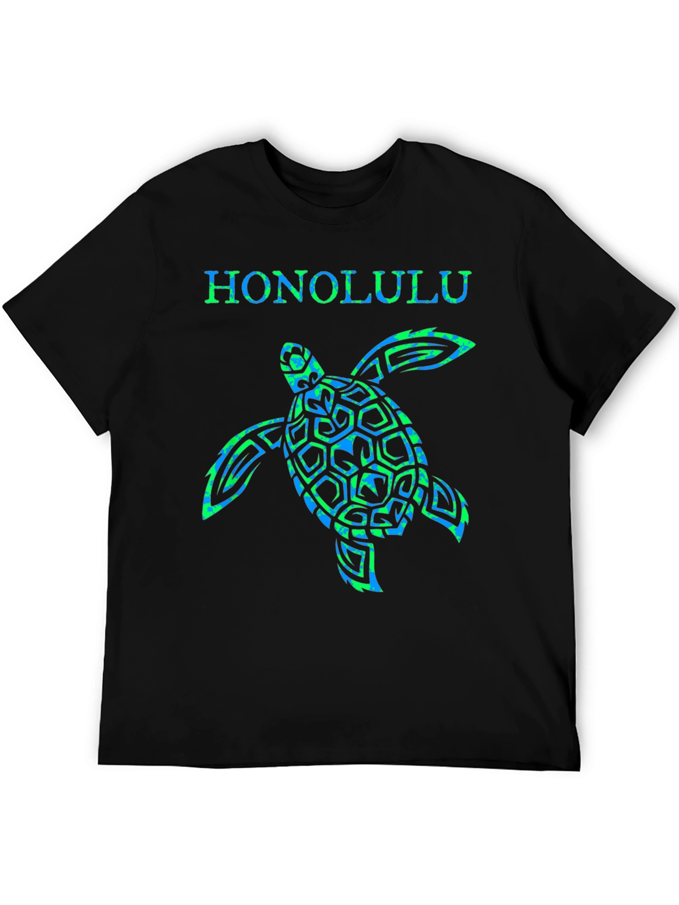 Honolulu Turtle Graphic T-Shirt