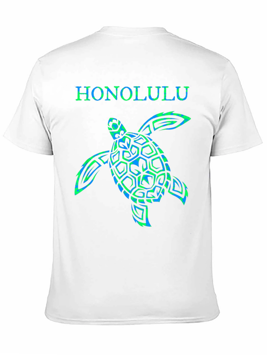 Honolulu Turtle Graphic T-Shirt