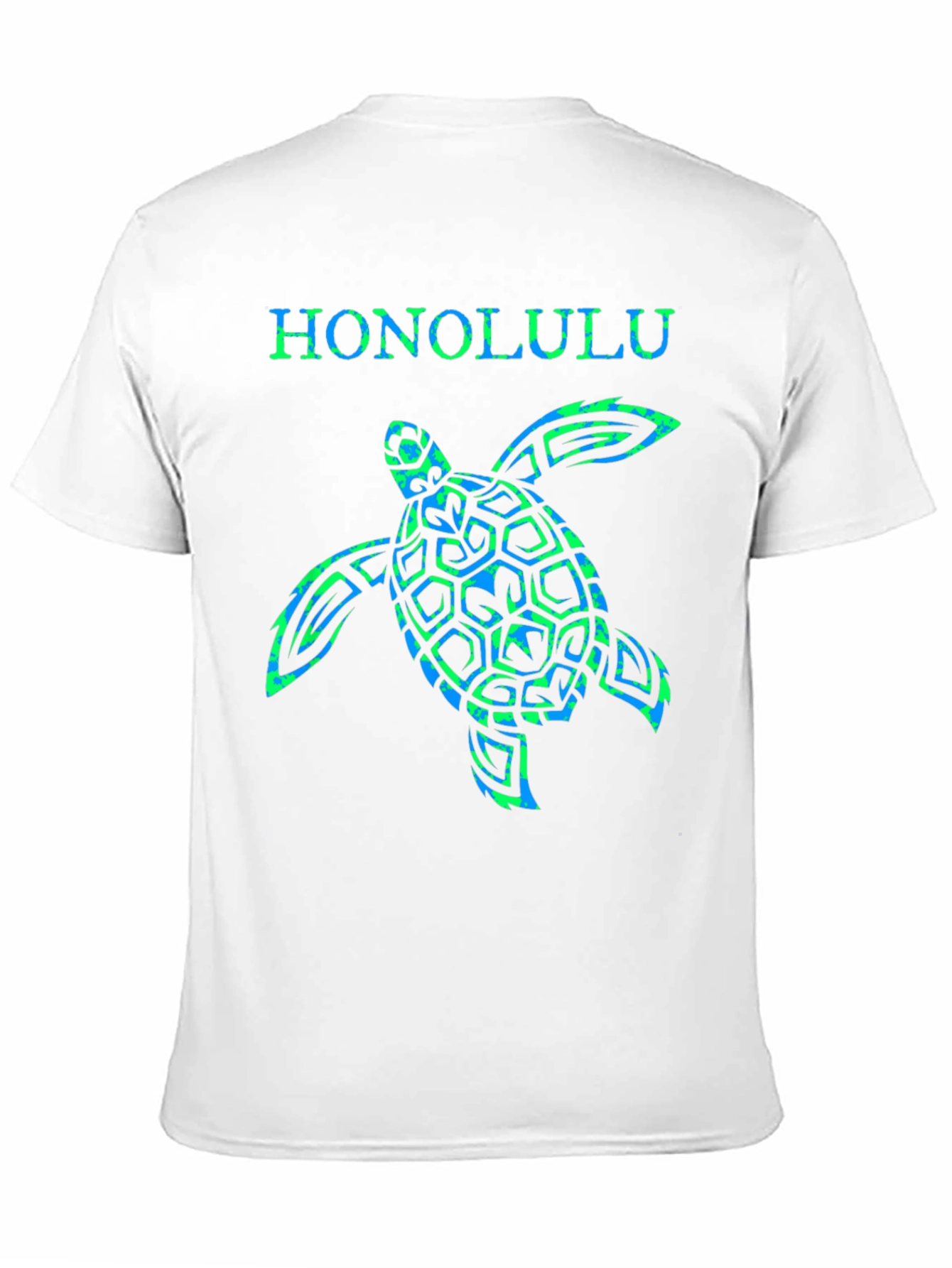 Honolulu Turtle Graphic T-Shirt