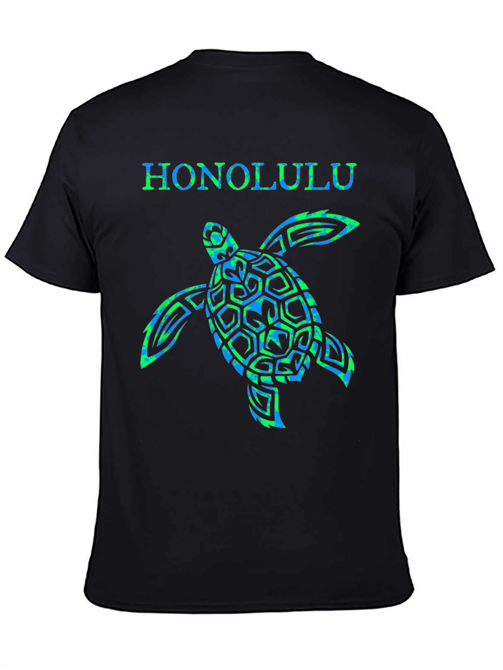 Honolulu Turtle Graphic T-Shirt