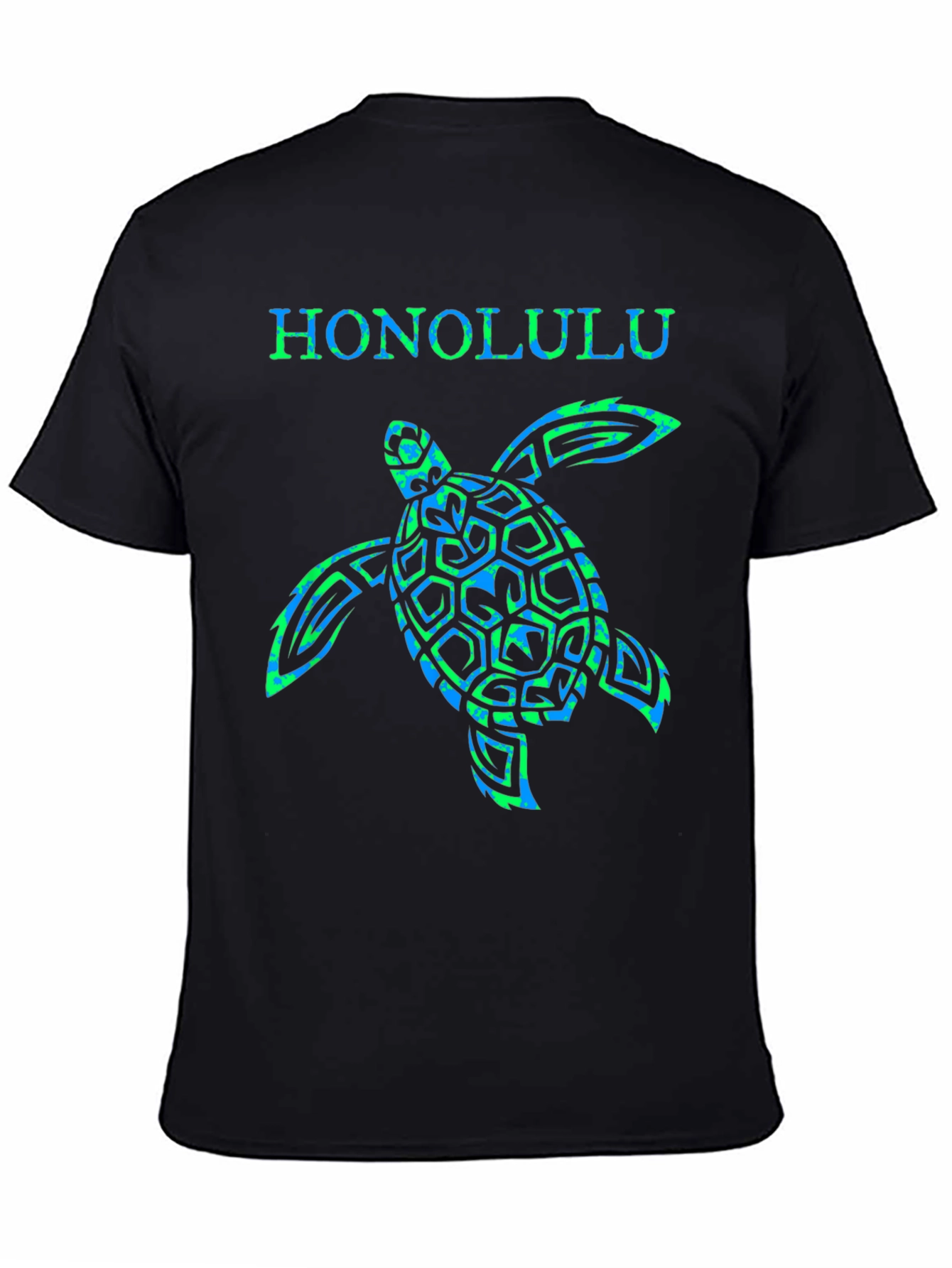 Honolulu Turtle Graphic T-Shirt