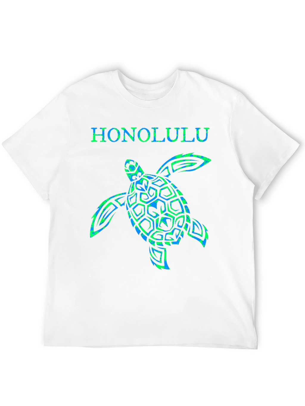 Honolulu Turtle Graphic T-Shirt