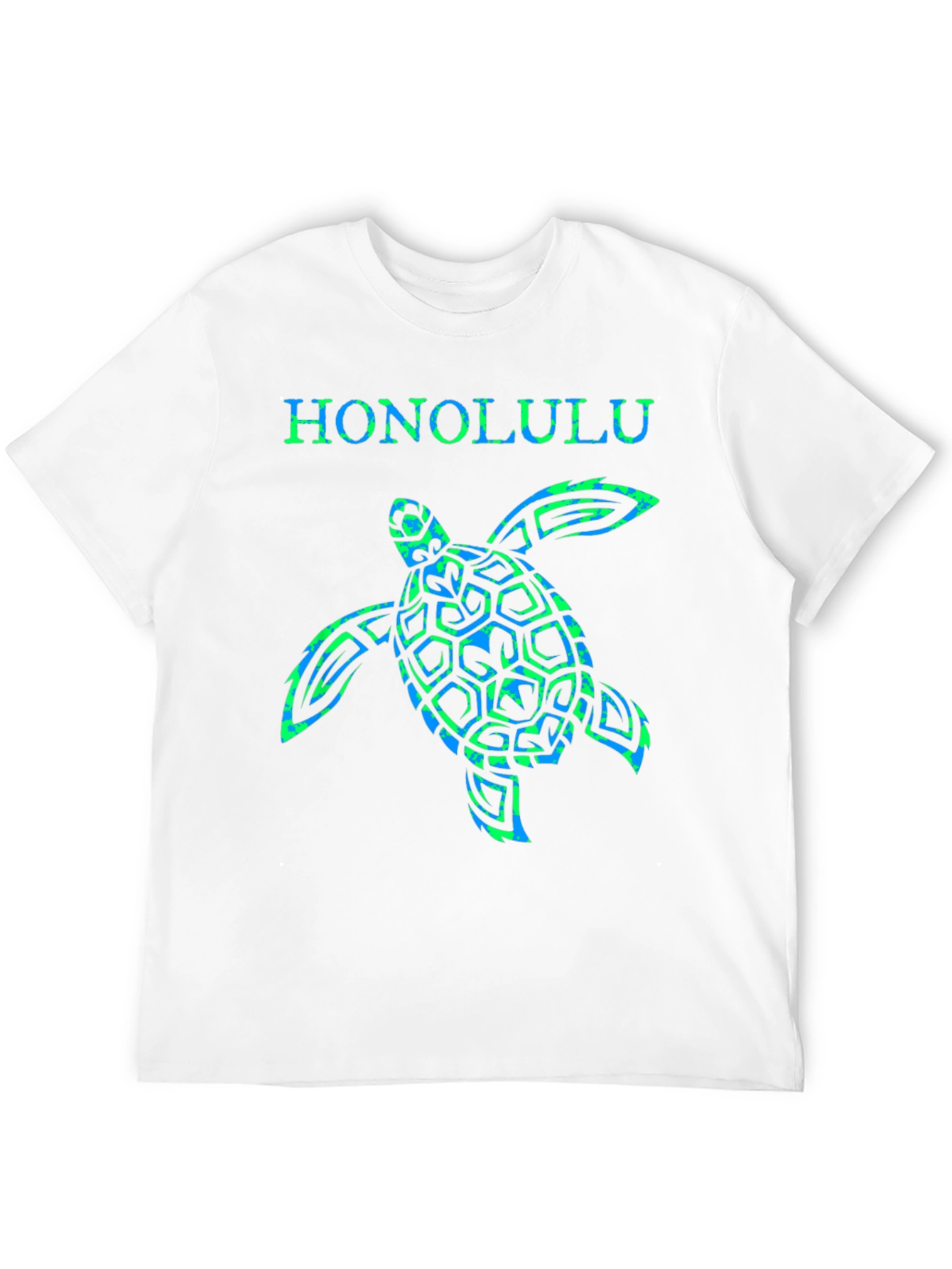 Honolulu Turtle Graphic T-Shirt