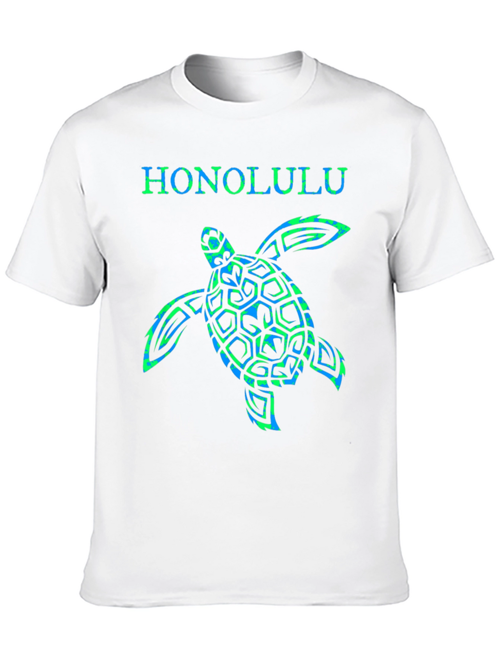 Honolulu Turtle Graphic T-Shirt