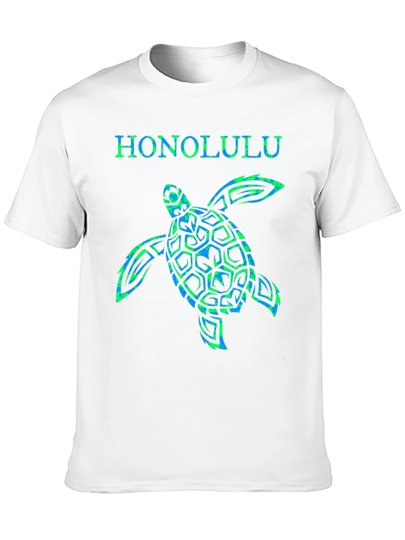 Honolulu Turtle Graphic T-Shirt