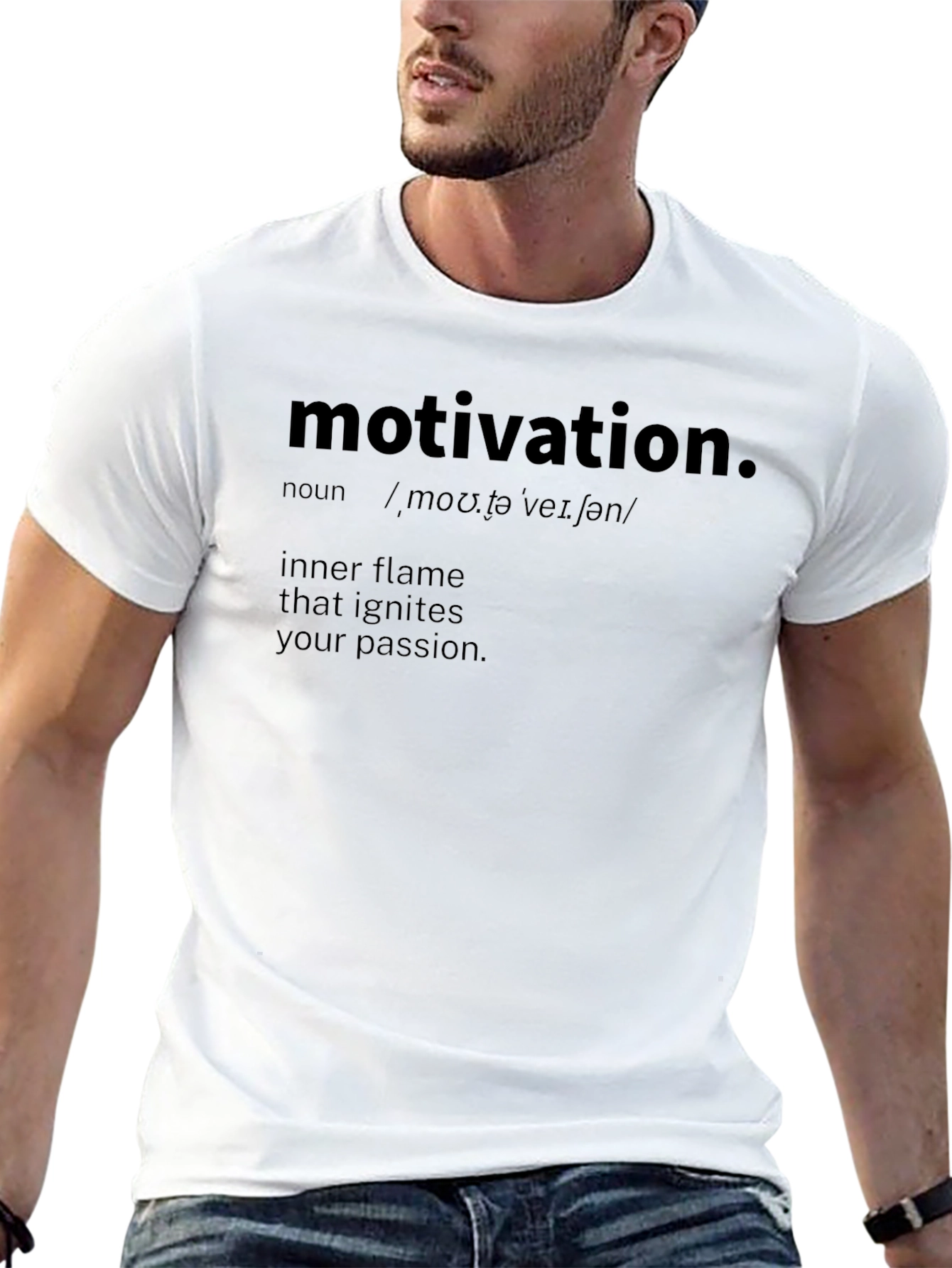 Motivational Definition Black T-Shirt