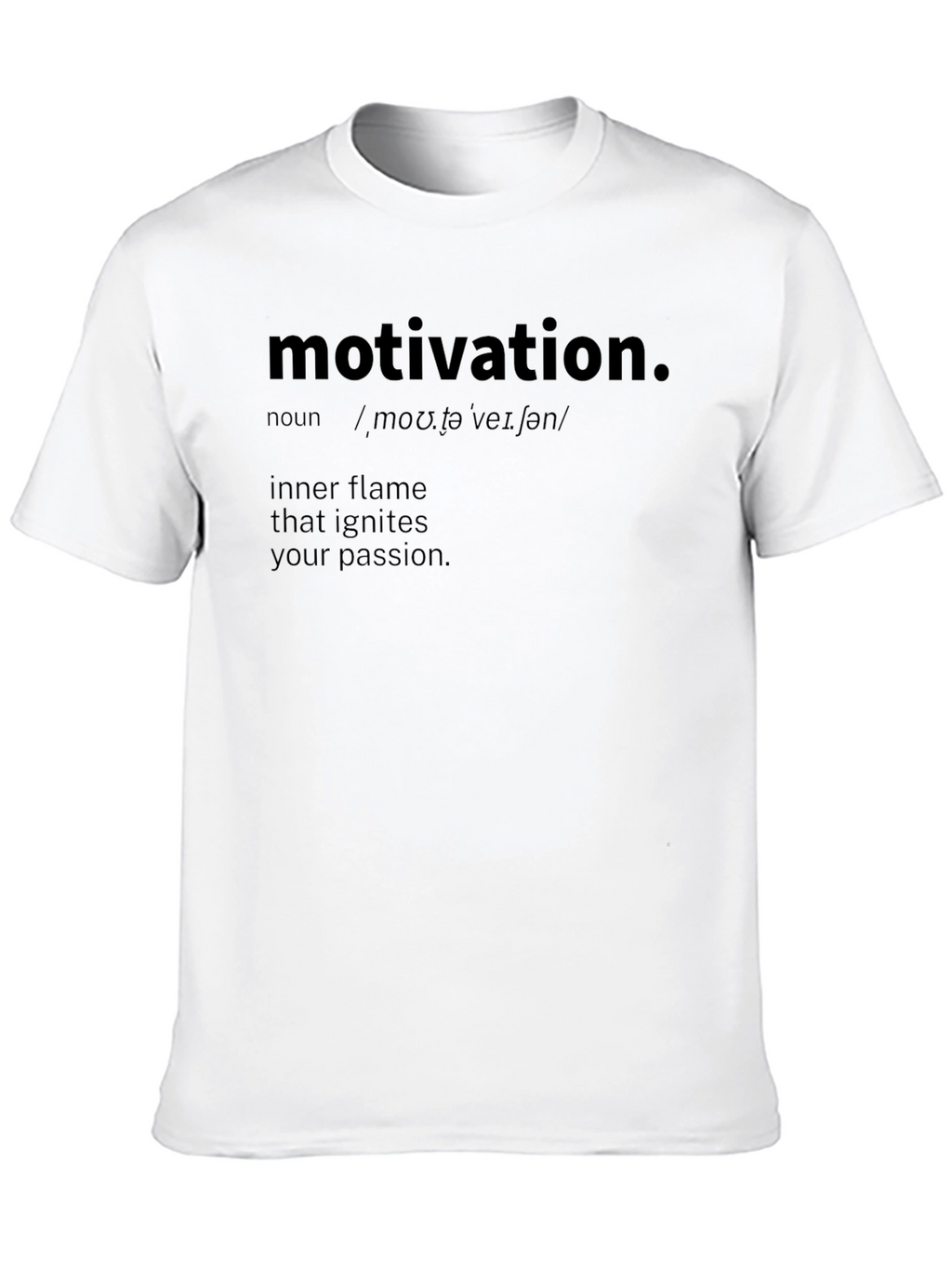 Motivational Definition Black T-Shirt