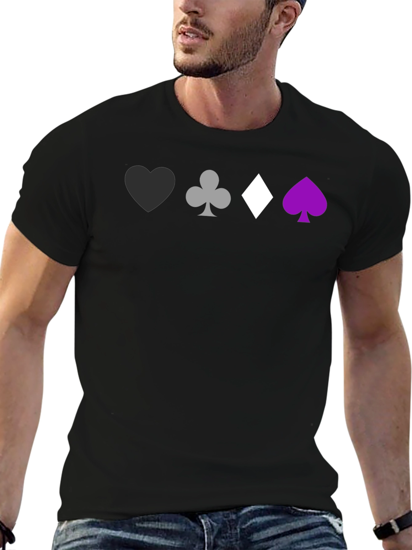 Ace Pride Playing Card Suit T-Shirt