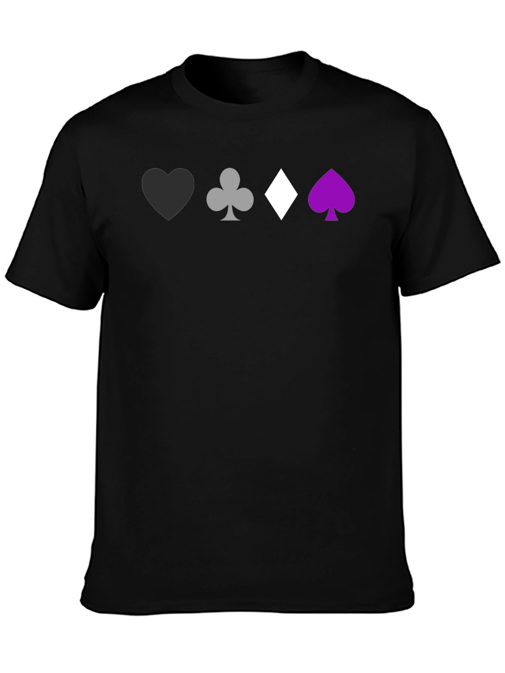 Ace Pride Playing Card Suit T-Shirt