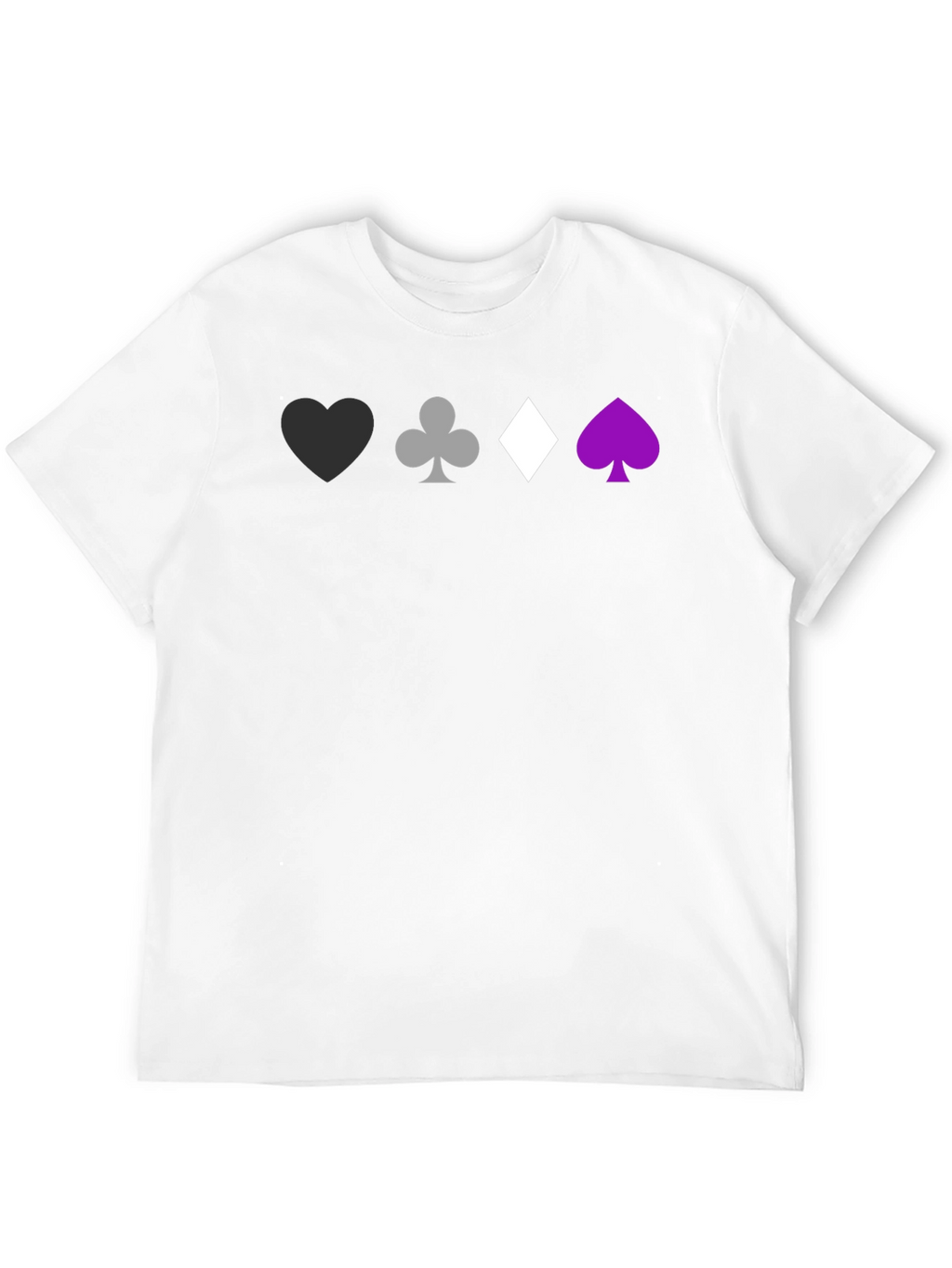Ace Pride Playing Card Suit T-Shirt