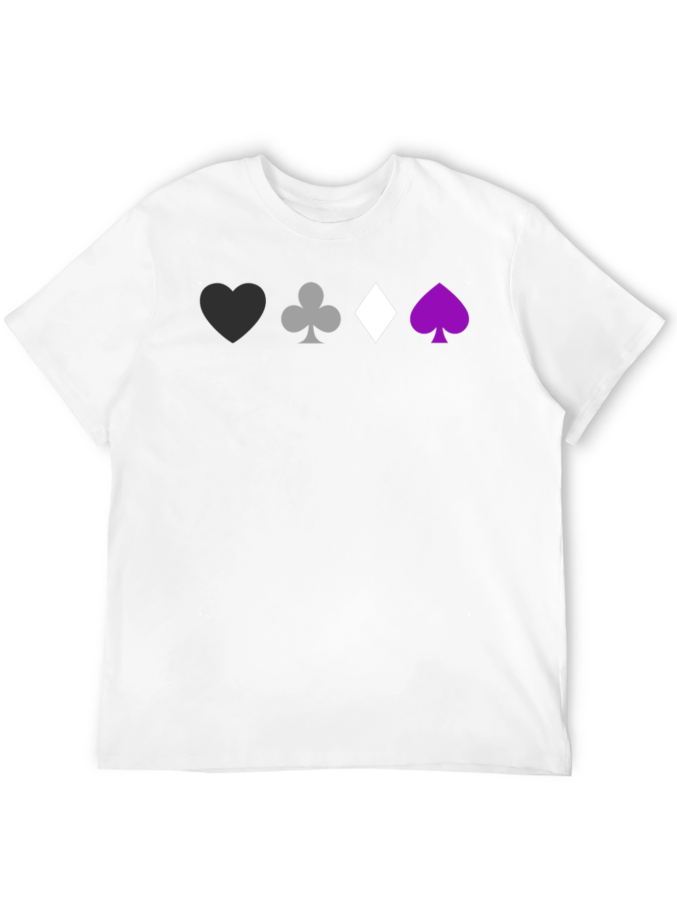 Ace Pride Playing Card Suit T-Shirt