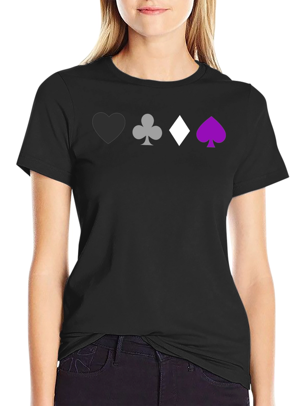 Ace Pride Playing Card Suit T-Shirt