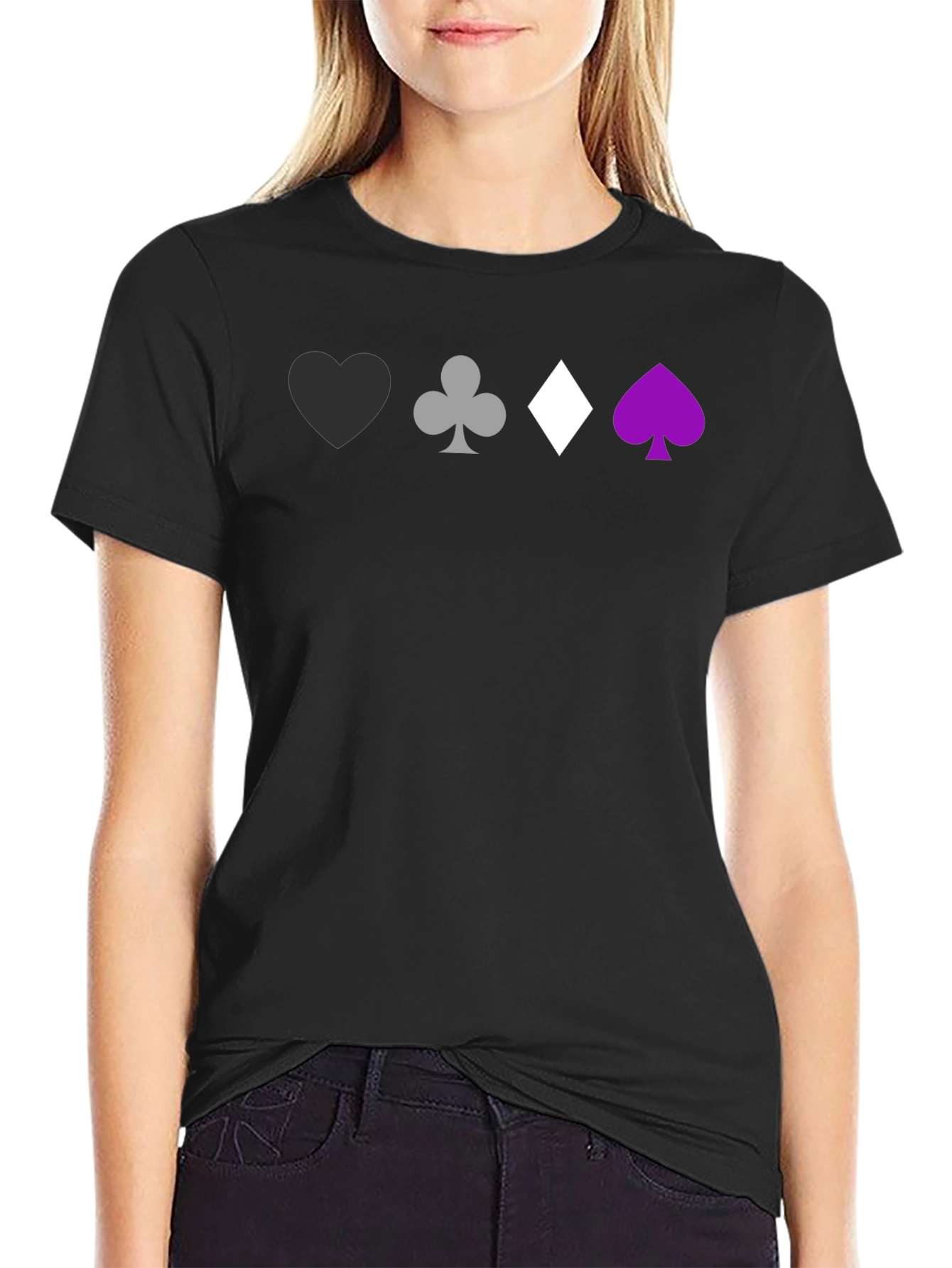 Ace Pride Playing Card Suit T-Shirt