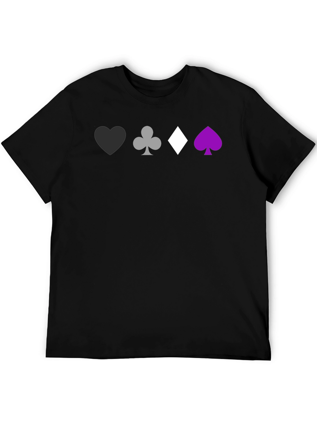 Ace Pride Playing Card Suit T-Shirt