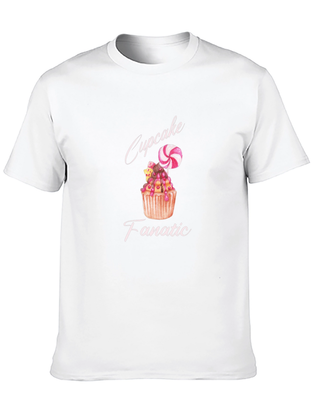 Cupcake Fanatic Black T-Shirt