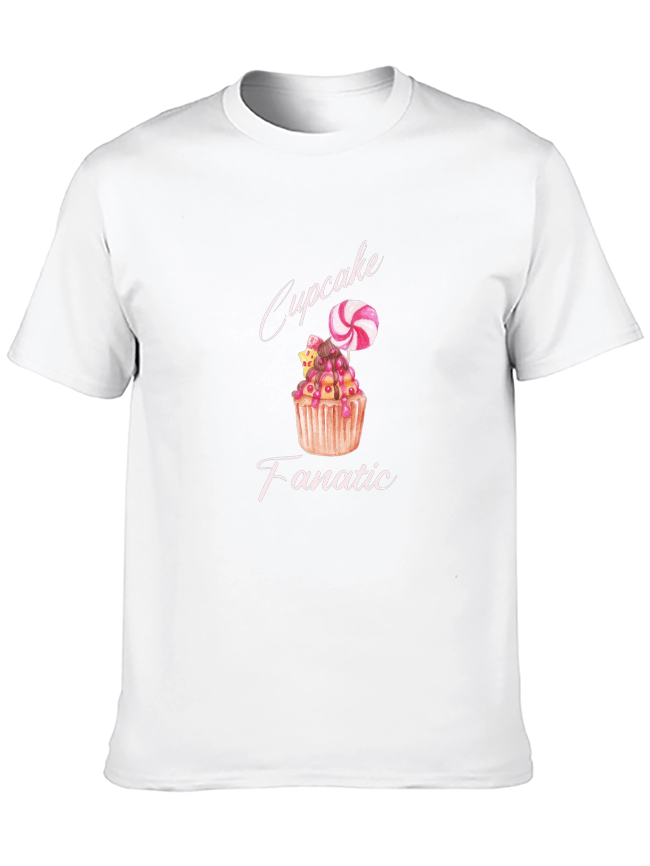 Cupcake Fanatic Black T-Shirt
