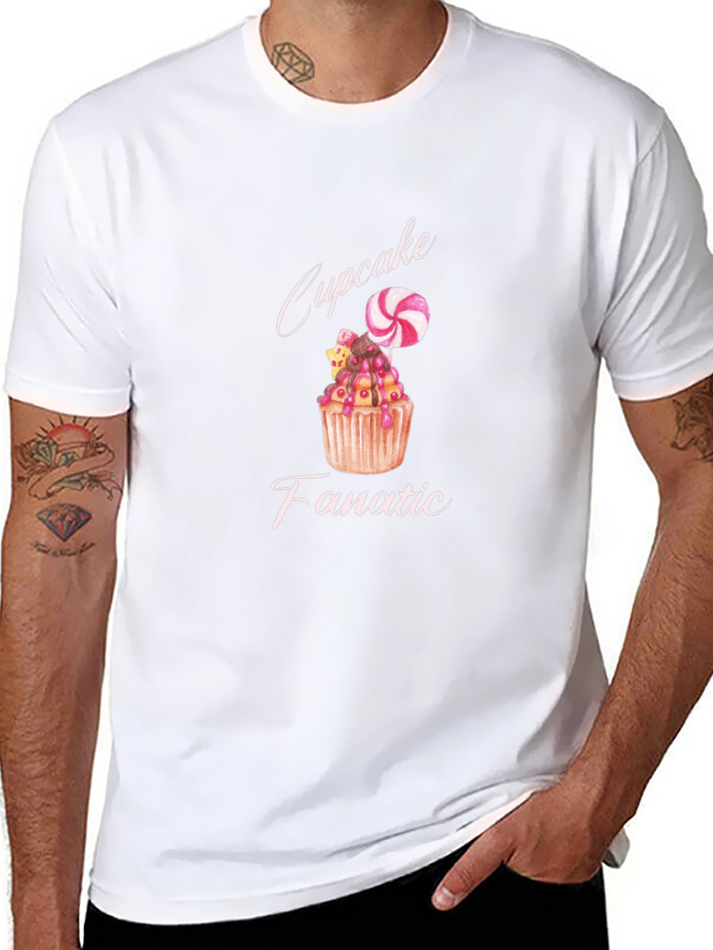 Cupcake Fanatic Black T-Shirt