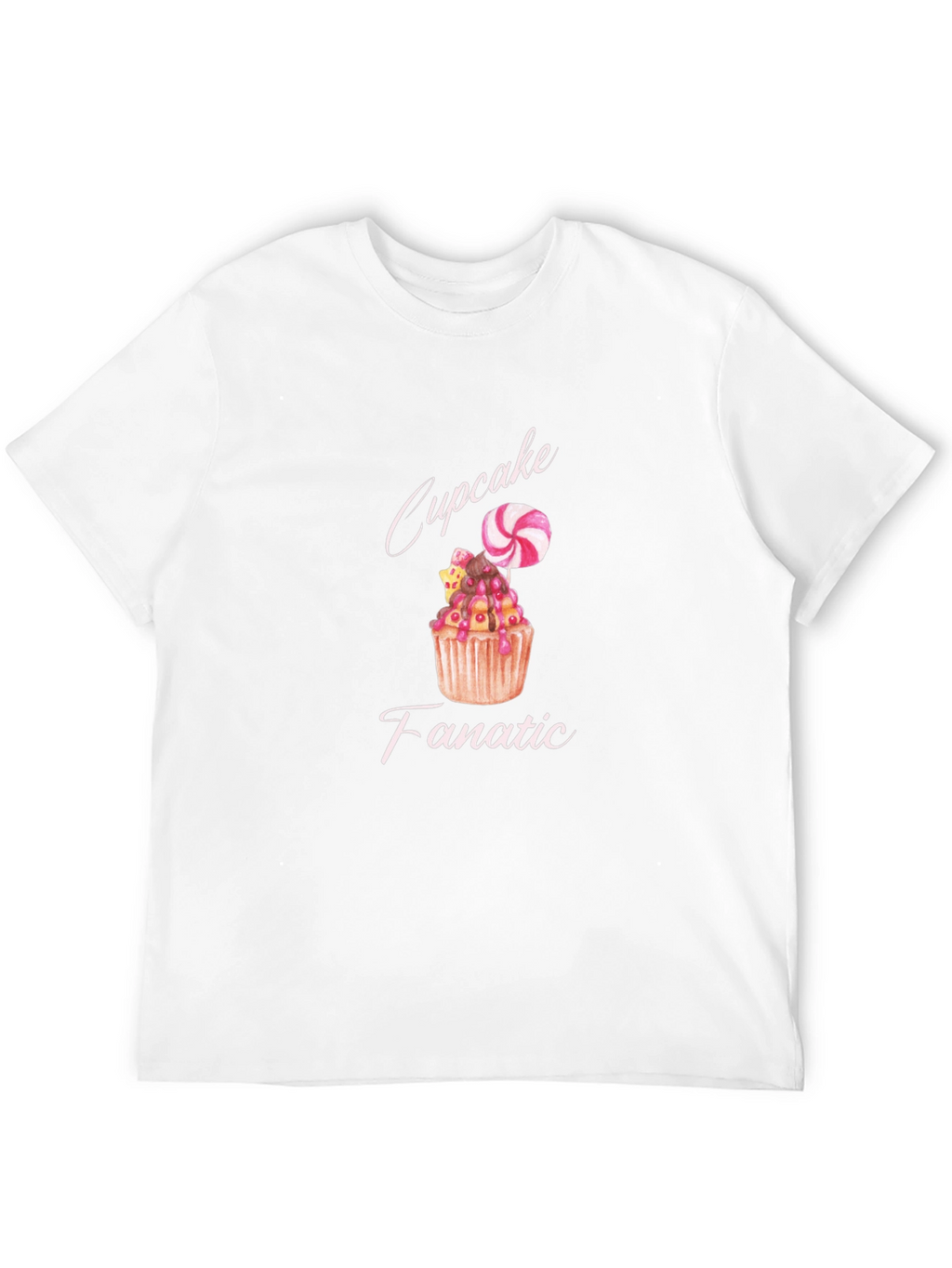 Cupcake Fanatic Black T-Shirt