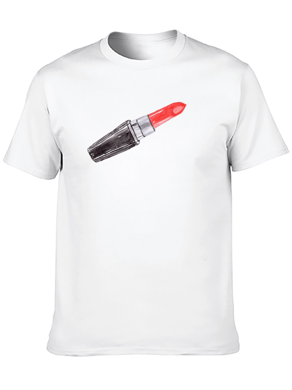 Lipstick Graphic Tee - Classic Black